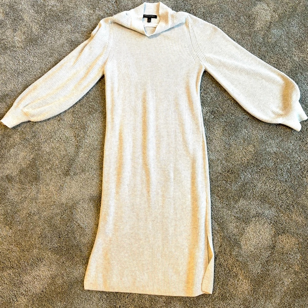 Sweater dress grey